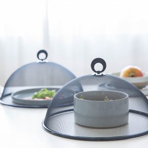 Modern Housewife Vegetable Cover Leftovers Dust Cover Food Anti-Fly Mosquito Cover Household Bowl Cover Dining Table Dining-Table Cover Vegetable Cover