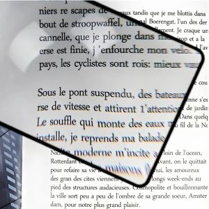 Full Page Large Sheet Magnifier Magnifying Glass Reading Aid Glass Page Magnifying Lens Reading Magnifier