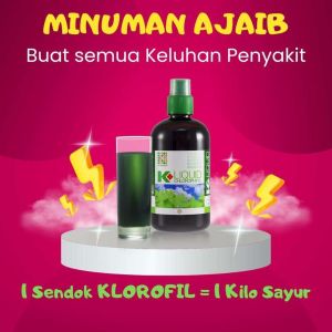 Klorofil LIQUIDk-link asli original chlorophyll K-Liquid k-link kloropil Klorofil