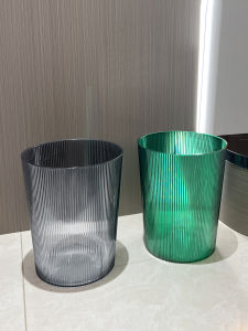 Trash Bin Household Living Room Accessible Luxury Transparent Premium Good-looking Creative Toilet Kitchen Office Bedroom