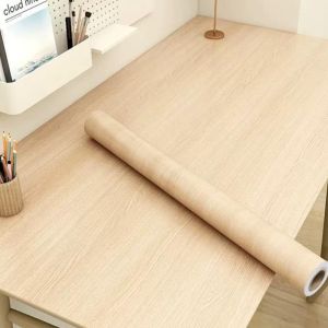 MILLZA Waterproof Wood Grain Wallpaper 3MX60CM: Transform Your Furniture & Kitchen
