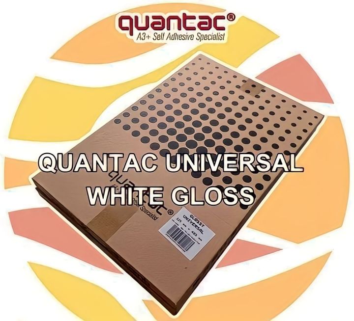 Pvc Quantac QUANTAC Sticker Glossy A3+ | Lazada Indonesia