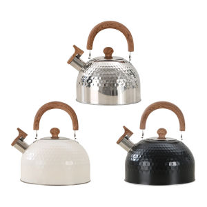 Sikiwind Stainless Steel Whistling Kettles Teapot with Anti-hot Handle Hot Water Boiling Pots Whistling Tea Kettle for Boiling Milk Or Coffee