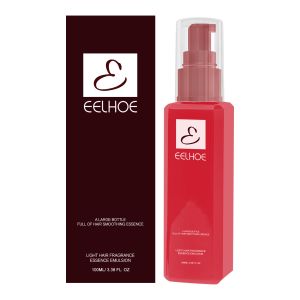 Eelhoe Smooth Fragrance Hair Care Essence Cream A Touch of Smooth Hair Care Essence Lazy Person Wash-free Hair Conditioner Hair Film Elastic Conditioner Repair Hair Damaged By Ironing and Dyeing Hair Smooth Moisturizing Cream（100ml）