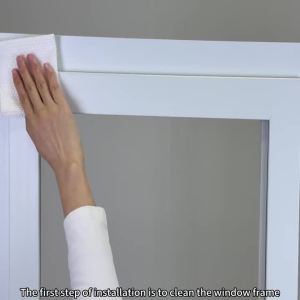 Winter Warm Curtains Windproof Cold Proof Heat-Insulating Blackout Curtains Sealed Windows Soundproof Portable No Drilling