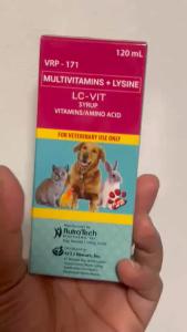 LC Vit Mutivitamins Syrup for Pets 120 ml / 60 ml