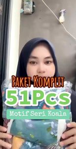 51pcs Paket Perlengkapan Baju Celana Bayi Baru Lahir Premium 0-12 Bulan Koala SNI Sale 12.12