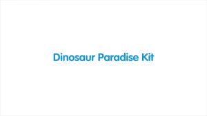 Poly M ชุดไดโนเสาร์ Dinosaur Paradise Kit (200 pcs.) สำหรับเด็ก 18 เดือนขึ้นไป