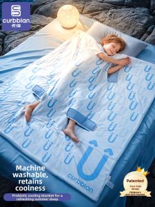 Curbblan | Machine Washable Cotton Summer Blanket for Kids and Students