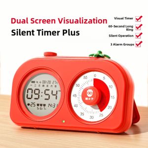 MPRINCE | Visual Silent Timer Alarm Clock for Kids Learning