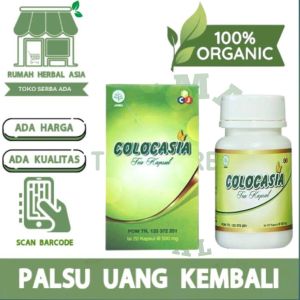 suplemen tulang sendi rapuh colocasia tea kapsul herbal BPOM