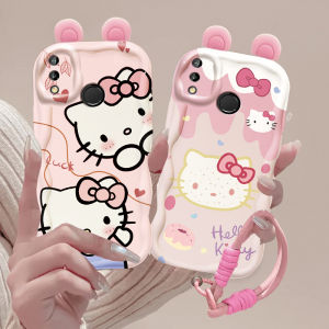 Cute Cartoon Silicone Phone Case for Honor 8X 9X pro Full Cover Shockproof Protective Shell Compatible with Huawei Soft Shell Female Model