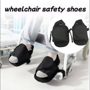 Anti-Fall Protective Restraint Shoes for Elderly Wheelchair Users Non-Slip Fixed Shoes Wheelchair Accessories for Seniors Safety