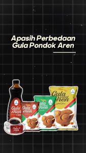 Gula Aren Bubuk Asli Grade A 1kg Gula Aren Semut Brown Sugar Asli Palm Sugar Pondok Aren Bpom Halal MUI