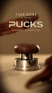 Timemore Pucks 58.4mm Espresso Accessories Set – Tamper Distributor & WDT Tool