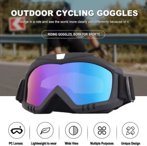 Windproof Dustproof Goggles HD Motorcycle Outdoor Sports Sun Glasses Eyewear Riding Motocross Ski Summer UV Protection Sunglasses