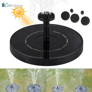 Chinatera Đài Phun Nước Năng Lượng Mặt Trời Mini Đài Phun Nước Thác Nước Ao Hồ Bơi Máy Bơm Nước Trang Trí Nổi Bể Cá Ao Chim Vườn