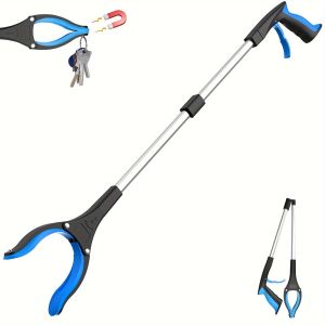 Dụng Cụ Gắp Rác Hạng Nặng Nhẹ 32 Inch Xoay 360 Độ ° Dụng Cụ Xoay Đa Năng Cho Người Già Dùng Để Vệ Sinh Chổi Và Xẻng Rác