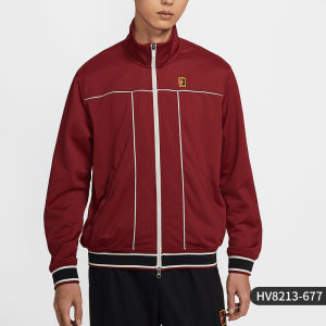 Nike| Áo Khoác Tennis Nike Chính Hãng Form Rộng Có Cổ Đứng