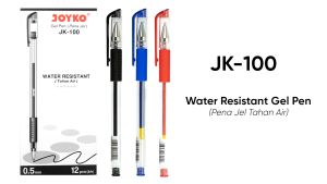 Gel Pen Pulpen Pena Joyko JK-100NT 0.5 mm