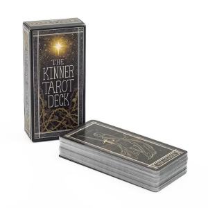 The Kinner Tarot Deck 87Pcs Divination Fate Tarot Oracle Cards Party Entertainment Board Game Cards 11.3*5.5cm