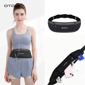 OTOHE กระเป๋าคาดเอวกีฬาเข็มขัดเอวอเนกประสงค์น้ำหนักเบาไร้รอยต่อกันน้ำและสะท้อนแสงสำหรับใส่วิ่งสำหรับทั้งหญิงและชายกระเป๋าคาดเอวกระเป๋าคาดเอว