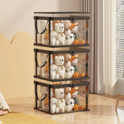 WUBUWEI | Dustproof Stuffed Toy Storage Box