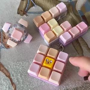 1/4/9 Phím Bàn Phím Fidget Móc Khóa Mềm Bóp Đồ Chơi Chống Căng Thẳng Nút Trò Chơi Pinch Bút Thử Cho Bàn Làm Việc Văn Phòng Giảm Căng Thẳng