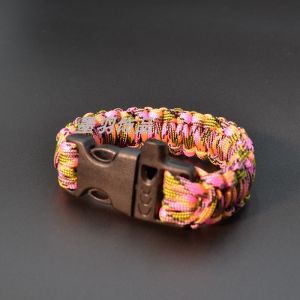 Dopamine Umbrella Rope Woven Bracelet Whistle Survival Activity Camping Team Building Outdoor Class Gift