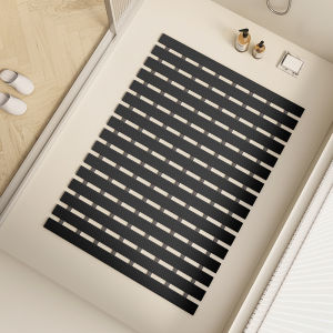Bathroom Anti-Slip Mat Shower Bath Tub Small Square Non-Slip Foot Pad Elderly Fall Prevention Floor Rug Modern Simple Style