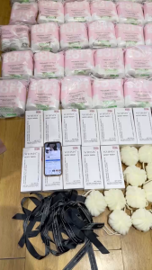 Bông Tẩy Trang SENADEMAR Premium Cotton Very Soft cotton Pad For Make Up Removel 225 Miếng/túii
