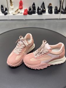 Leather Sporty Low-Top Womens Single Shoes Comfortable Increase Height 7cm Soft Bottom Dequn Fashionable Casual Shoes