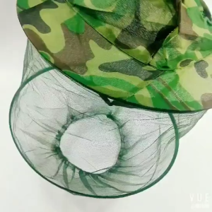 CalceNubes หมวกตกปลาป้องกันยุงหมวกป้องกันผึ้งผึ้งหมวกป้องกันผึ้งหน้ากากป้องกันแสงแดด