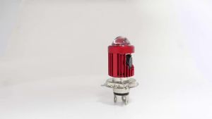 KEVANLY | 1pc H4 LED Motorcycle Headlight 3070 LED Beads BA20D With Fan CSP Led White Yellow Hi/Low Beam Lens Spotlight Motorbike Running