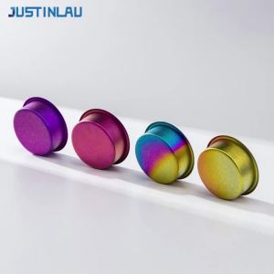 JUSTINLAU Titan Nguyên Chất 58mm Cà Phê Định Lượng Cốc Nhiều Màu Sắc Bột Espresso Bát Di Động Barista Phụ Kiện Cho Gia Đình Cafe