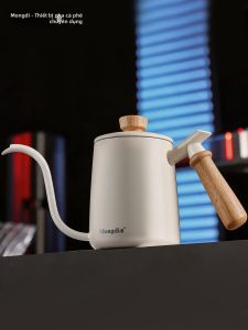 MONGDIO | Bình Pha Cà Phê Inox miệng dài