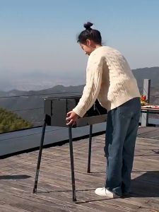 Lucky star Mall grill Charcoal Stove household barbecue grill outdoor courtyard bbq portable barbecue stove