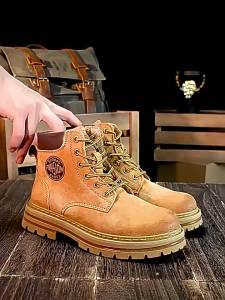 H8 | British Vintage Workwear Motor Boots Martin Boots
