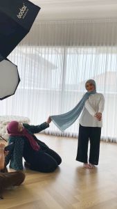 Hi Luxe Hijab - Pashmina Credenza ( Hijab Pashmina Credenza Premium ) - Pashmina Premium