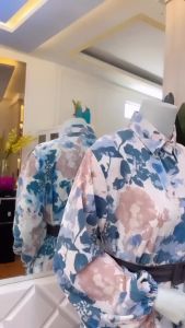 NEW BEST SELLER RABELA MAXY DRESS MOTIF FLOW KEKINIAN