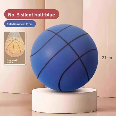 Silent Basketball Size 7 for Adults Indoor Training Large Elastic Home Use Ball Childrens Sports Entertainment Equipment