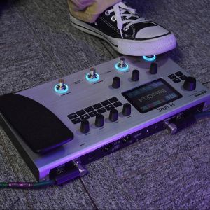 Bộ Xử Lý Đa Hiệu Ứng Guitar M-VAVE MK-300 Với Pin 10 Giờ Looper 300 Giây 128 Bộ Trống MIDI DAW ANN Mô Hình Thần Kinh 120AMP 360FX