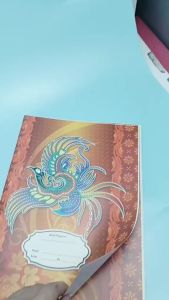 Kertas Sampul Buku Batik uk Boxy Bahan Art Paper 20 lbr / Sampul Batik