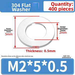 JINJUNTAI | Stainless Steel 304 Flat Washer