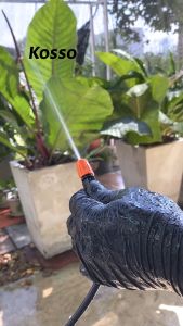 ( 11 ชิ้น) KOSSO หัวพ่นหมอก ใช้กับสายไมโครขนาด 4/7(5/7)มม. 8/11(9/12)มม. ปรับละอองได้ หัวฉีดละอองน้ำ รดน้ำอัตโนมัติ ป้องกันฝุ่น สร้างไอเย็น ZC-A FXA