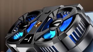 Cooler Handphone SLX-100 DF Dual Fan RBG Terbaru 2024