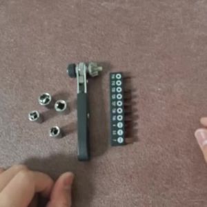 1/4 Inch Screwdriver Socket Wrench Set Hex Short Socket Set Ratchet Wrench 36 Tooth Drive Ratchet Socket Wrench BitsTool Set