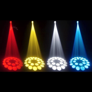 KAIY BEAM 200/250 Adjustable Focus Moving Head Beam Light with DMX Control 15 Gobo Prism Rainbow Effect for DJ Party Disco Wedding High-Quality Stage Lighting