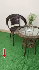 BaanD ชุดโต๊ะเก้าอี้ ชุดโต๊ะเก้าอี้หวาย โต๊ะรับแขก ชุดโต๊ะสนาม เก้าอี้หวาย ชุดโต๊ะกาแฟ เก้าอี้สนาม เก้าอี้ไม้หวาย โต๊ะเก้าอี้ไม้หวาย โต๊ะไม้หวาย - Lazada