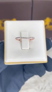 Cincin Berlian Rose Gold Victory Wanita - Ring VIC 485